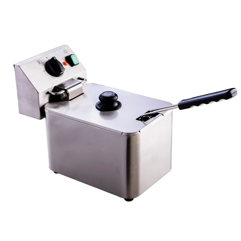 Commercial snack equipment chips frying machine counter-top electric deep fryer
Commercial snack equipment chips frying machine counter-top electric deep fryer