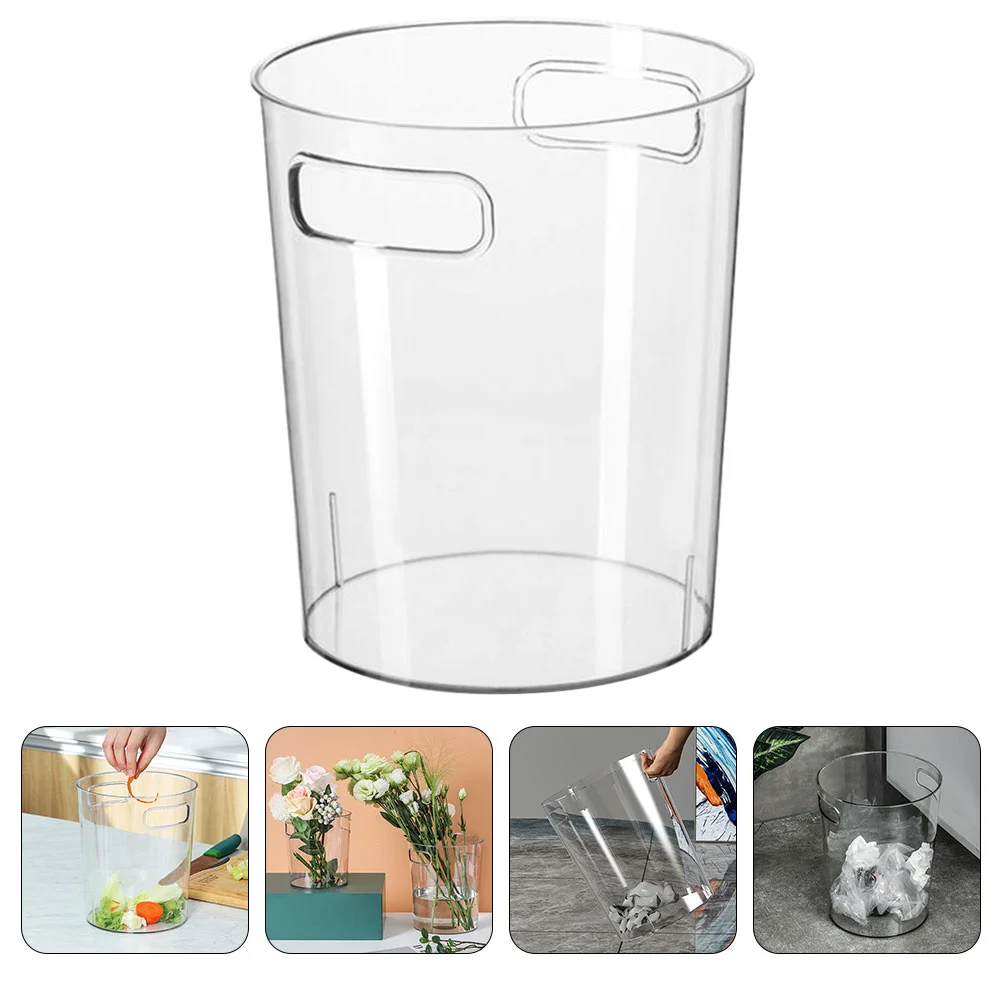Can Trash Waste Bin Garbage Bathroom Basket Kitchen Container Office Clear Bucket Paper Small Wastebasket Rubbish
Can Trash Waste Bin Garbage Bathroom Basket Kitchen Container Office Clear Bucket Paper Small Wastebasket Rubbish