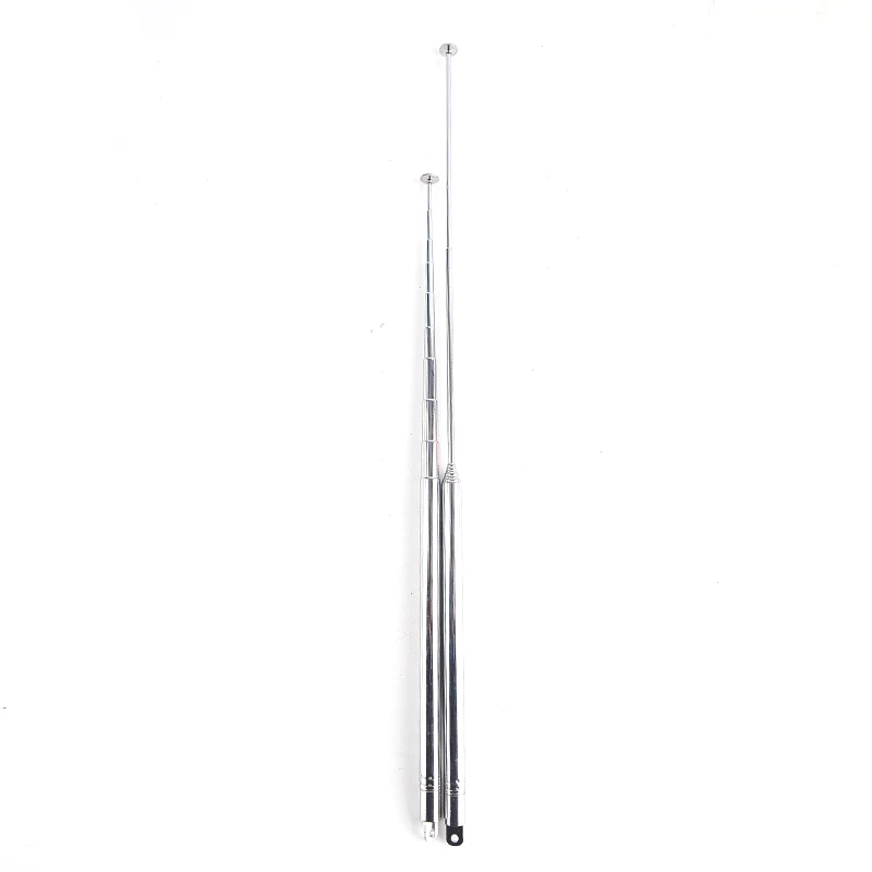 1 X 10 Section Extra Long Stainless Steel Telescopic Tie Rod Antenna FM FM Radio Super Signal With Copper Flat Head Accessories
1 X 10 Section Extra Long Stainless Steel Telescopic Tie Rod Antenna FM FM Radio Super Signal With Copper Flat Head Accessories