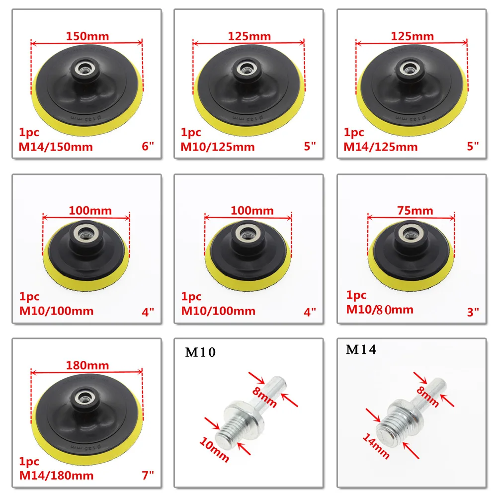 Flocking Sanding Disc Self-Adhesive Polishing Disc Drill Rod Car Paint Care Polishing Pad 3/4/5/6/7 Inch For Electric Polisher
Flocking Sanding Disc Self-Adhesive Polishing Disc Drill Rod Car Paint Care Polishing Pad 3/4/5/6/7 Inch For Electric Polisher
