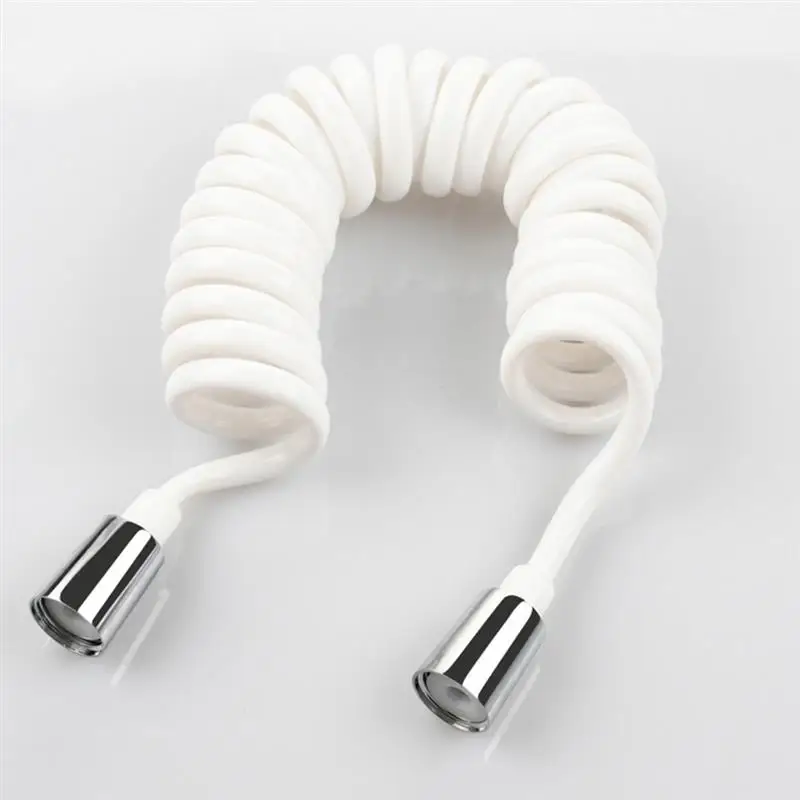 Flexible Shower Spring Hose Telephone Line Plumbing Hose For Water Plumbing Toilet Bidet Sprayer Bathroom 150cm 
Flexible Shower Spring Hose Telephone Line Plumbing Hose For Water Plumbing Toilet Bidet Sprayer Bathroom 150cm