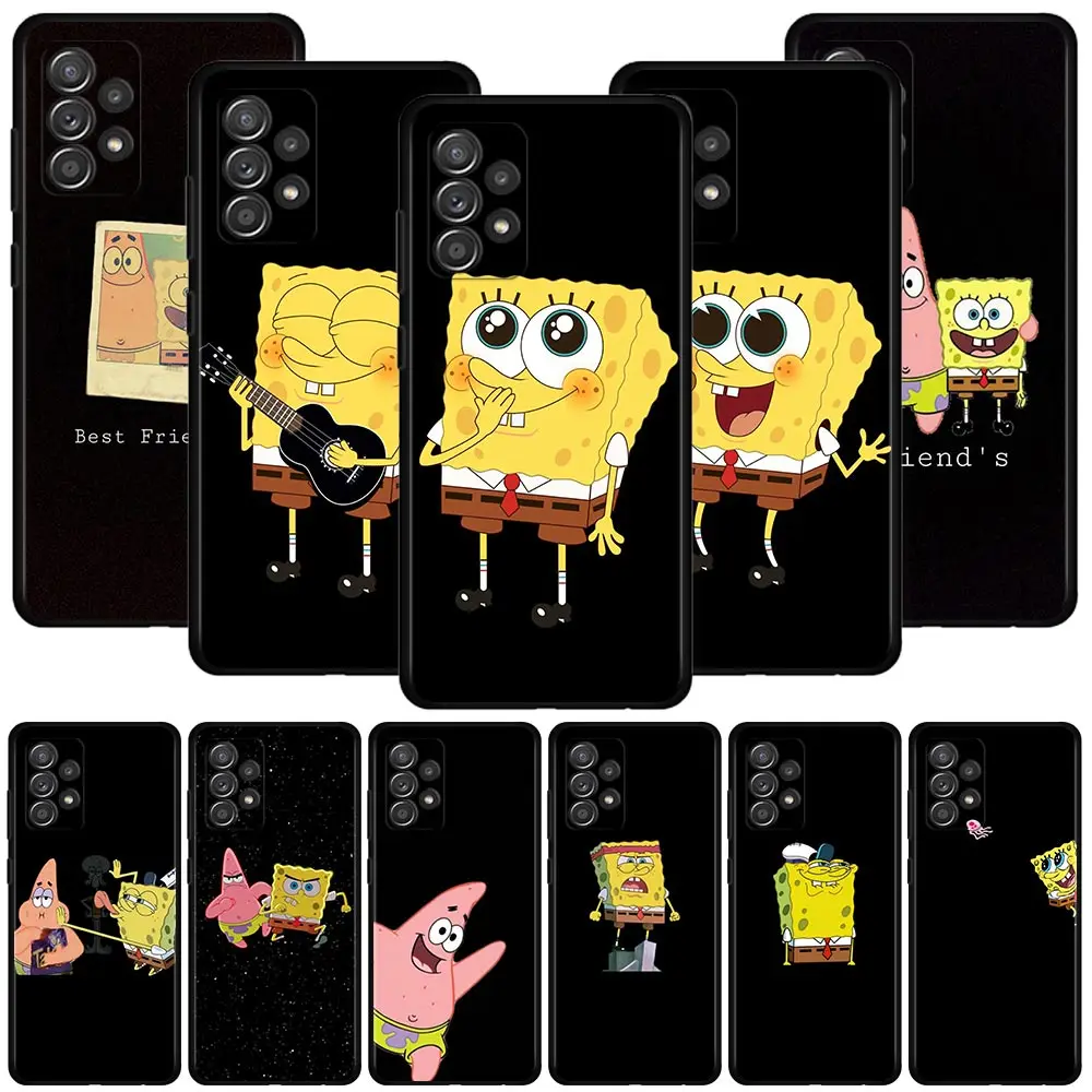 Smile SpongeBob and Patrick Star Case For Samsung Galaxy A12 A51 A71 A31 A13 A11 A01 A72 A52 A32 A22 A52s A21s A02s A02 Cover
Smile SpongeBob and Patrick Star Case For Samsung Galaxy A12 A51 A71 A31 A13 A11 A01 A72 A52 A32 A22 A52s A21s A02s A02 Cover