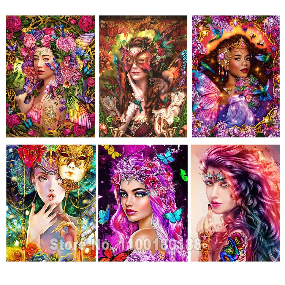 Diamond Painting New Collection Woman Flowers Embroidery Diamond Art Cross-Stitch Beautiful Girl Full Diamond Mosaic Home Decor
Diamond Painting New Collection Woman Flowers Embroidery Diamond Art Cross-Stitch Beautiful Girl Full Diamond Mosaic Home Decor