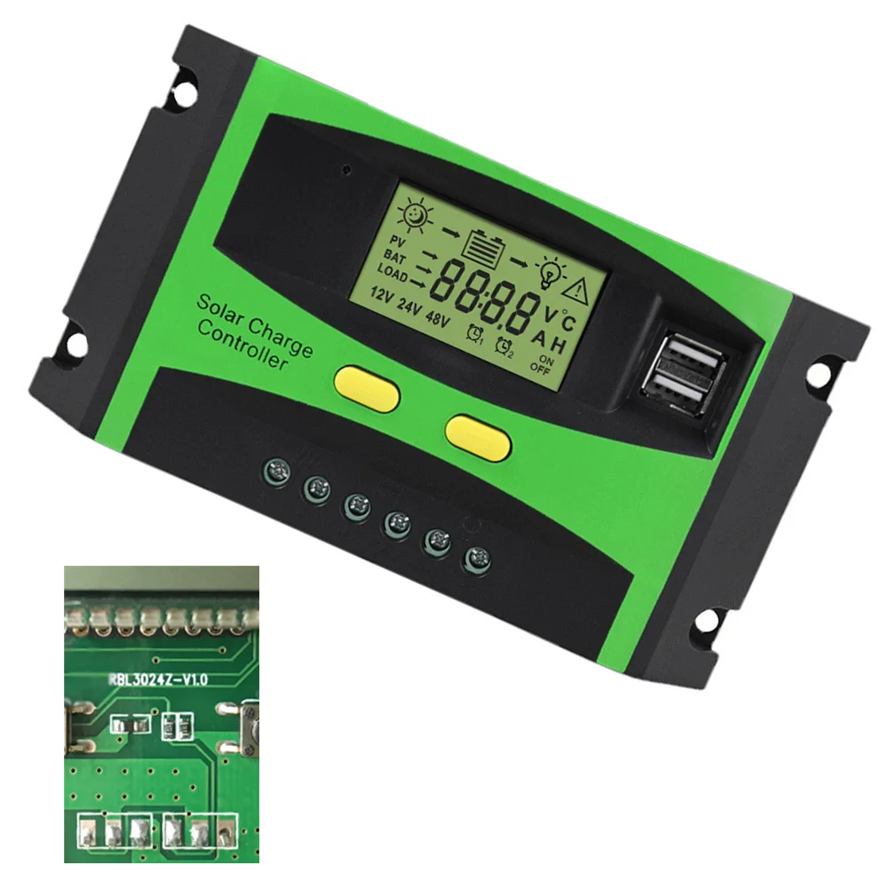 New Solar Controller Controller Charge And Discharge Solar Controller Solar Panel Controller 12V Solar Controller
New Solar Controller Controller Charge And Discharge Solar Controller Solar Panel Controller 12V Solar Controller
