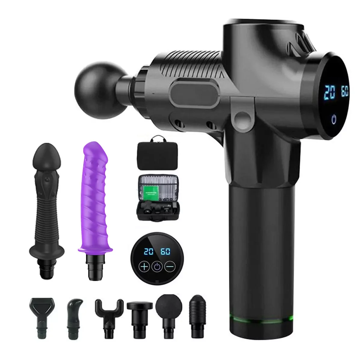 Пистолет для массажа мышц NEW2023, высокочастотный пистолет для массажа головы, пистолет для секса, электростимулятор мышц, массажный пистолет...
Пистолет для массажа мышц NEW2023, высокочастотный пистолет для массажа головы, пистолет для секса, электростимулятор мышц, массажный пистолет...