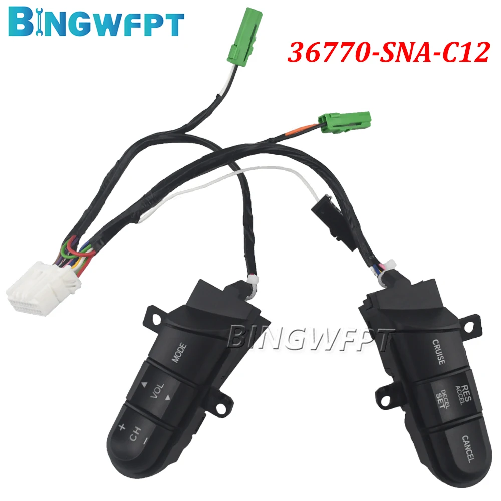 BINGWFPT для Honda 08-13 Fit 09-14 City 06-11 Civic 36770-SNA-A12 36770-SNA-B12 многофункциональный переключатель рулевого колеса
BINGWFPT для Honda 08-13 Fit 09-14 City 06-11 Civic 36770-SNA-A12 36770-SNA-B12 многофункциональный переключатель рулевого колеса