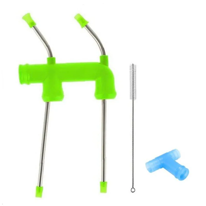 Double Beer Snorkel,Beer Bong,Drink Beer Funnel,Beer Wine Dispenser With Cleaning Brush,For Beer Can Beer Bottle
Double Beer Snorkel,Beer Bong,Drink Beer Funnel,Beer Wine Dispenser With Cleaning Brush,For Beer Can Beer Bottle