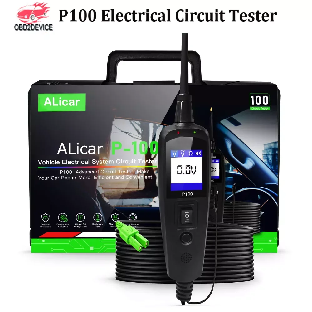 Automotive Current Tester EC150 Car/Truck Electrical Circuit Tester EC150 Power Test Power Probe Replace Jdiag P100
Automotive Current Tester EC150 Car/Truck Electrical Circuit Tester EC150 Power Test Power Probe Replace Jdiag P100