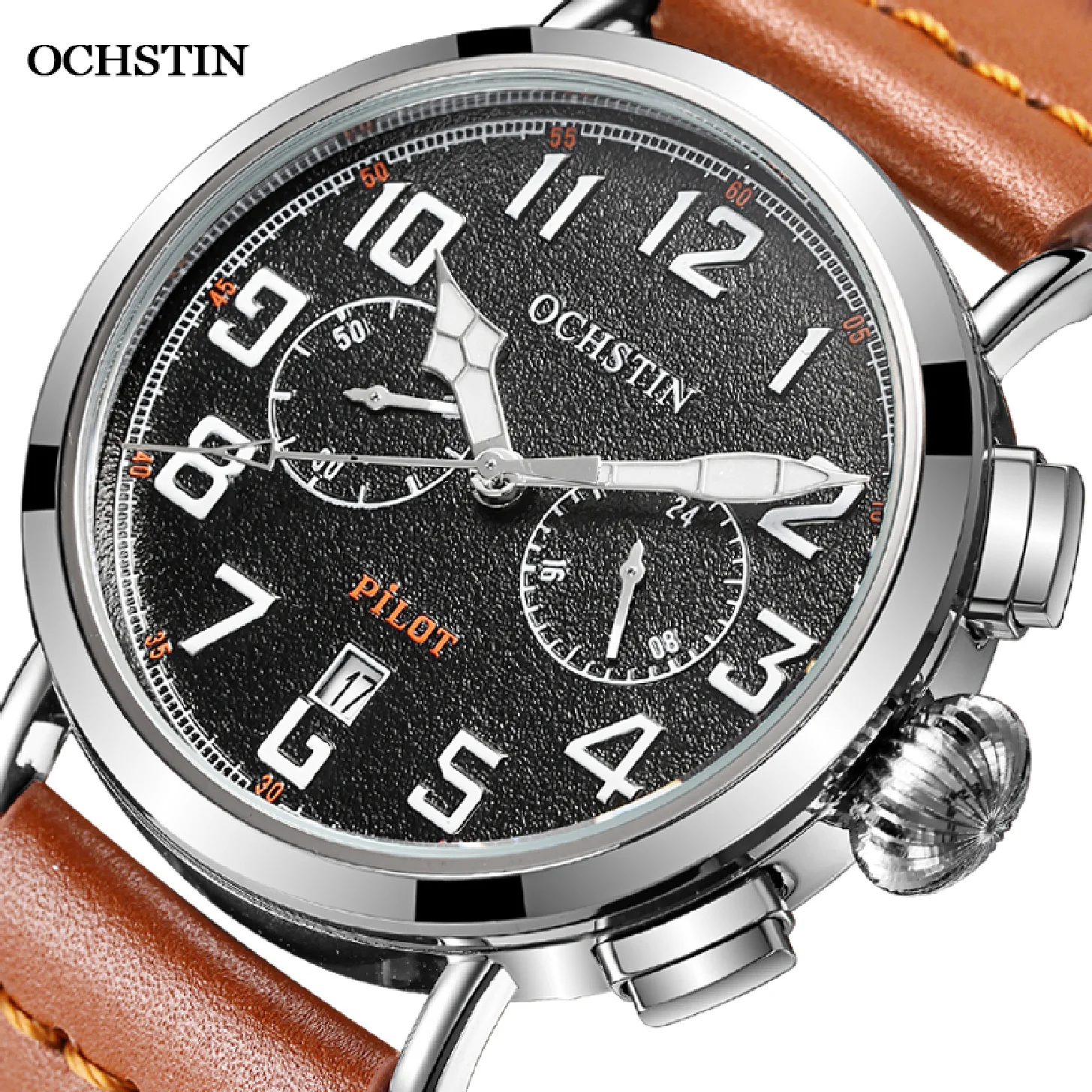 Ochstin Fashion Men Luxury Quartz Watch Waterproof Leather Clock Male Business Simple Wristwatch Relogio Masculino Free Box
Ochstin Fashion Men Luxury Quartz Watch Waterproof Leather Clock Male Business Simple Wristwatch Relogio Masculino Free Box