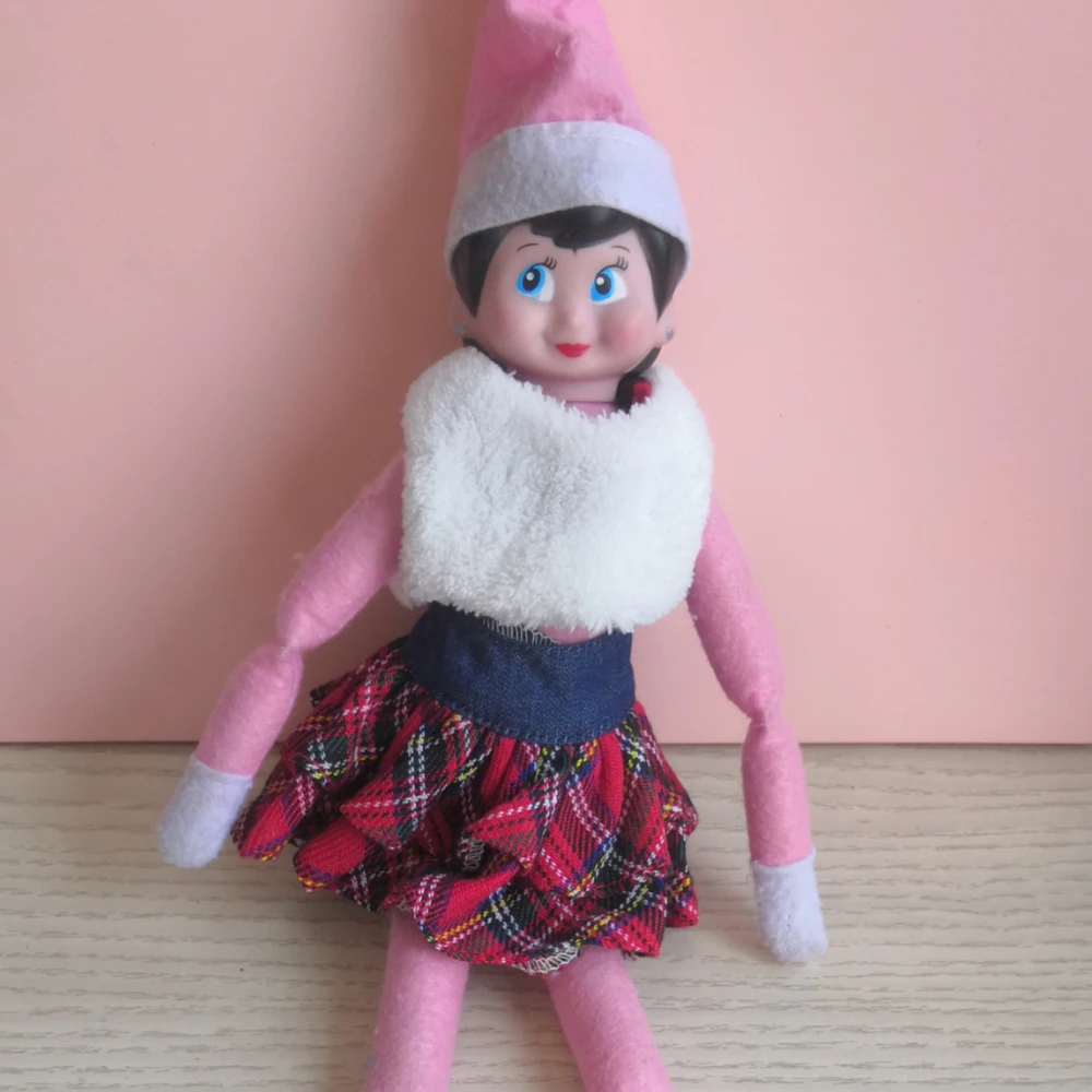 Vest + Plaid Skirt A Christmas Tradition Elf Toys Clothes Dolls Accessories (No Doll)
Vest + Plaid Skirt A Christmas Tradition Elf Toys Clothes Dolls Accessories (No Doll)