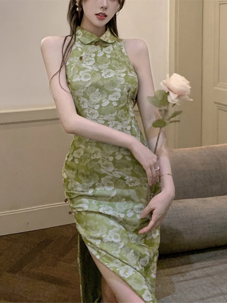 Women's Summer Elegant Casual Tank Midi Dress Sleeveless Sexy Party Vestidos Female Fashion Evening Clothes
Women's Summer Elegant Casual Tank Midi Dress Sleeveless Sexy Party Vestidos Female Fashion Evening Clothes