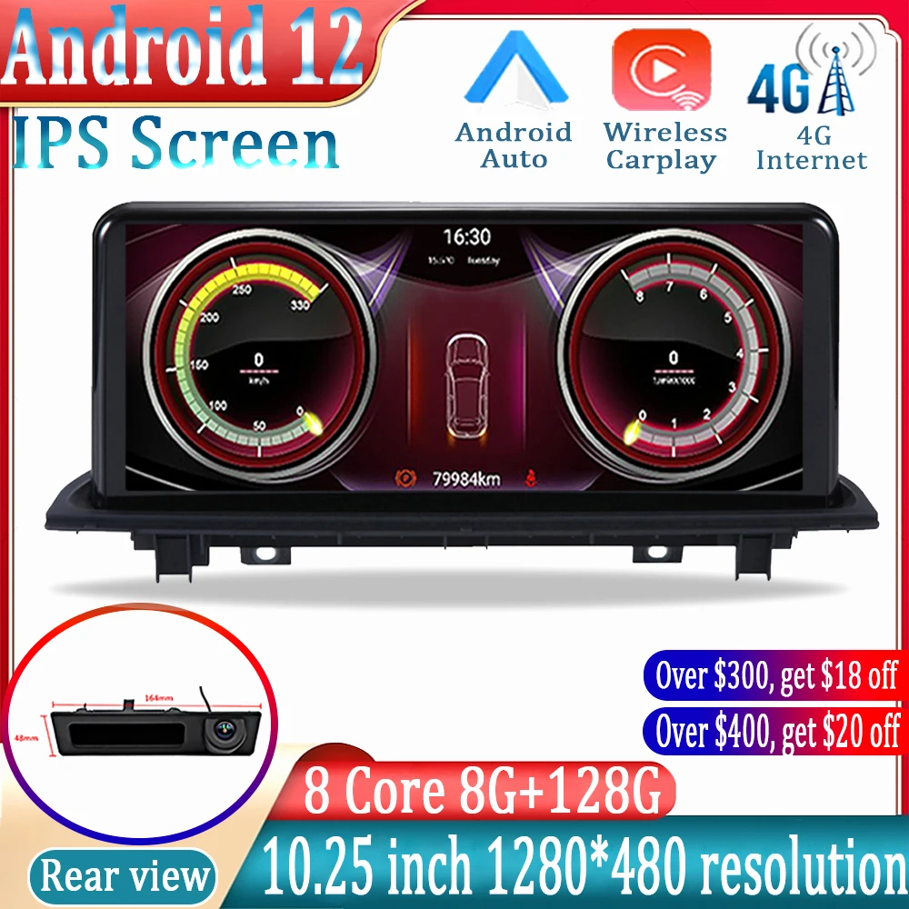 Стерео Android 12 для BMW X1 F48 2016 - 2018 NBT EVO система беспроводной Carplay BT Автомобильный мультимедийный видеоплеер Радио GPS навигация
Стерео Android 12 для BMW X1 F48 2016 - 2018 NBT EVO система беспроводной Carplay BT Автомобильный мультимедийный видеоплеер Радио GPS навигация