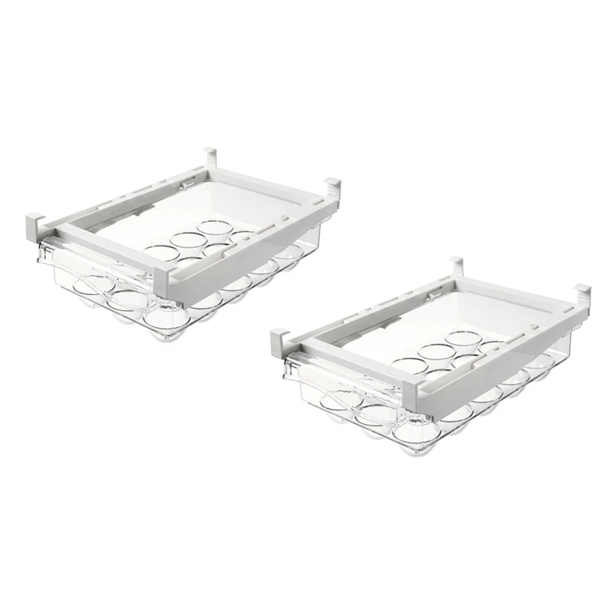 Egg Holder for Refrigerator, Egg Storage Drawer for Refrigerator, Mini Fridge Drawer Organizer Pull Out Egg Trays
Egg Holder for Refrigerator, Egg Storage Drawer for Refrigerator, Mini Fridge Drawer Organizer Pull Out Egg Trays