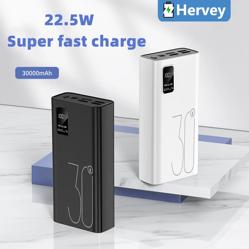 Внешний аккумулятор с цифровым дисплеем, 50000 мАч, 22,5 Вт
Внешний аккумулятор с цифровым дисплеем, 50000 мАч, 22,5 Вт