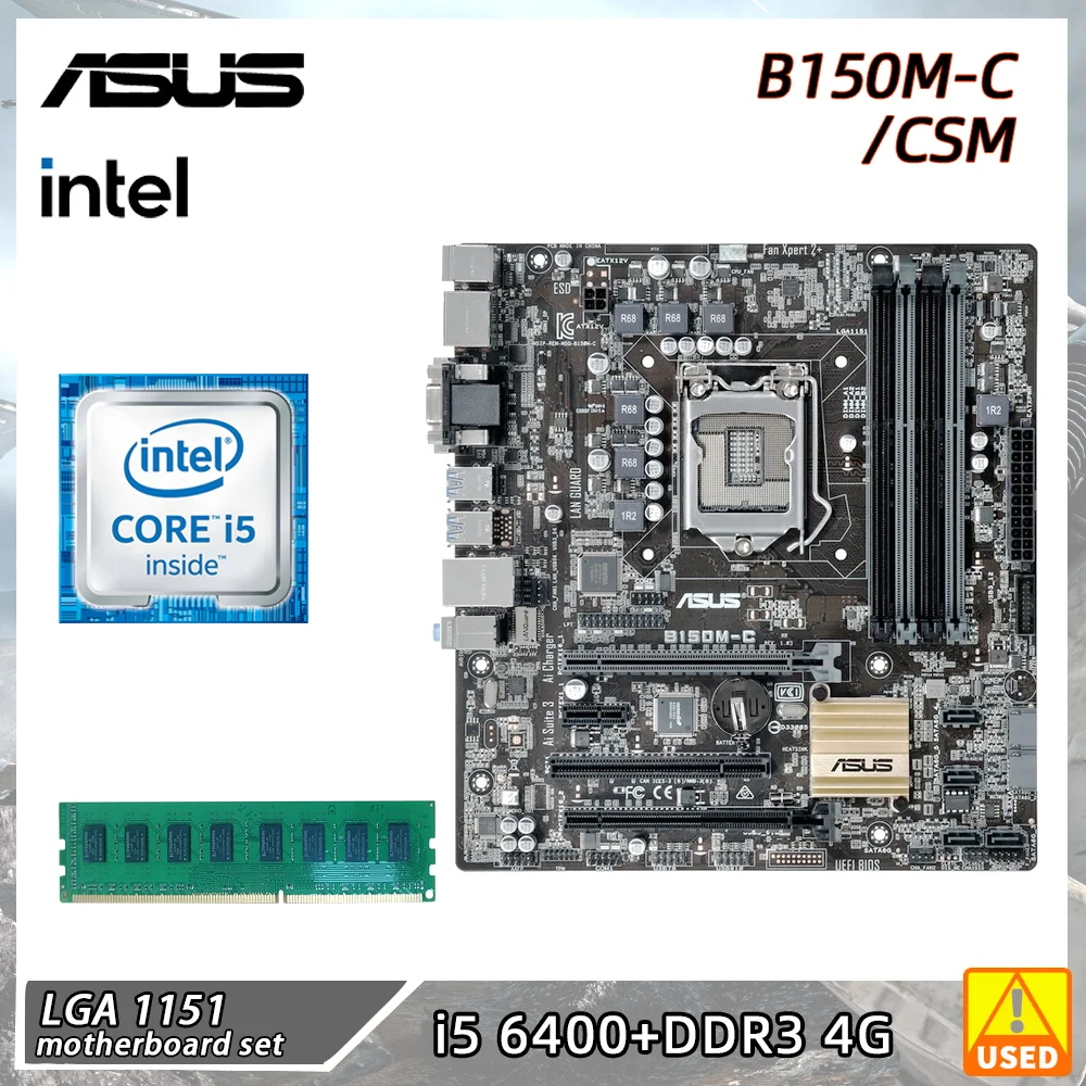 Комплект материнской платы ASUS B150M-C/CSM LAG 1151 DDR4 Intel B150 B150M, поддержка ядра
Комплект материнской платы ASUS B150M-C/CSM LAG 1151 DDR4 Intel B150 B150M, поддержка ядра