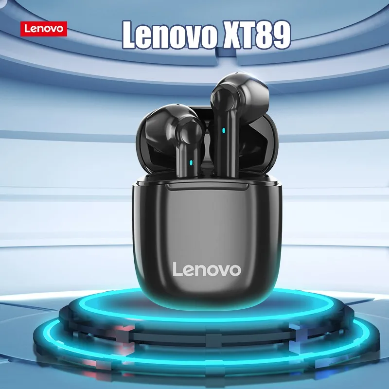Беспроводные Bluetooth-наушники Lenovo XT89, стерео беспроводные наушники, стереонаушники с сенсорным управлением, музыкальные наушники с микрофоно... 
Беспроводные Bluetooth-наушники Lenovo XT89, стерео беспроводные наушники, стереонаушники с сенсорным управлением, музыкальные наушники с микрофоно...