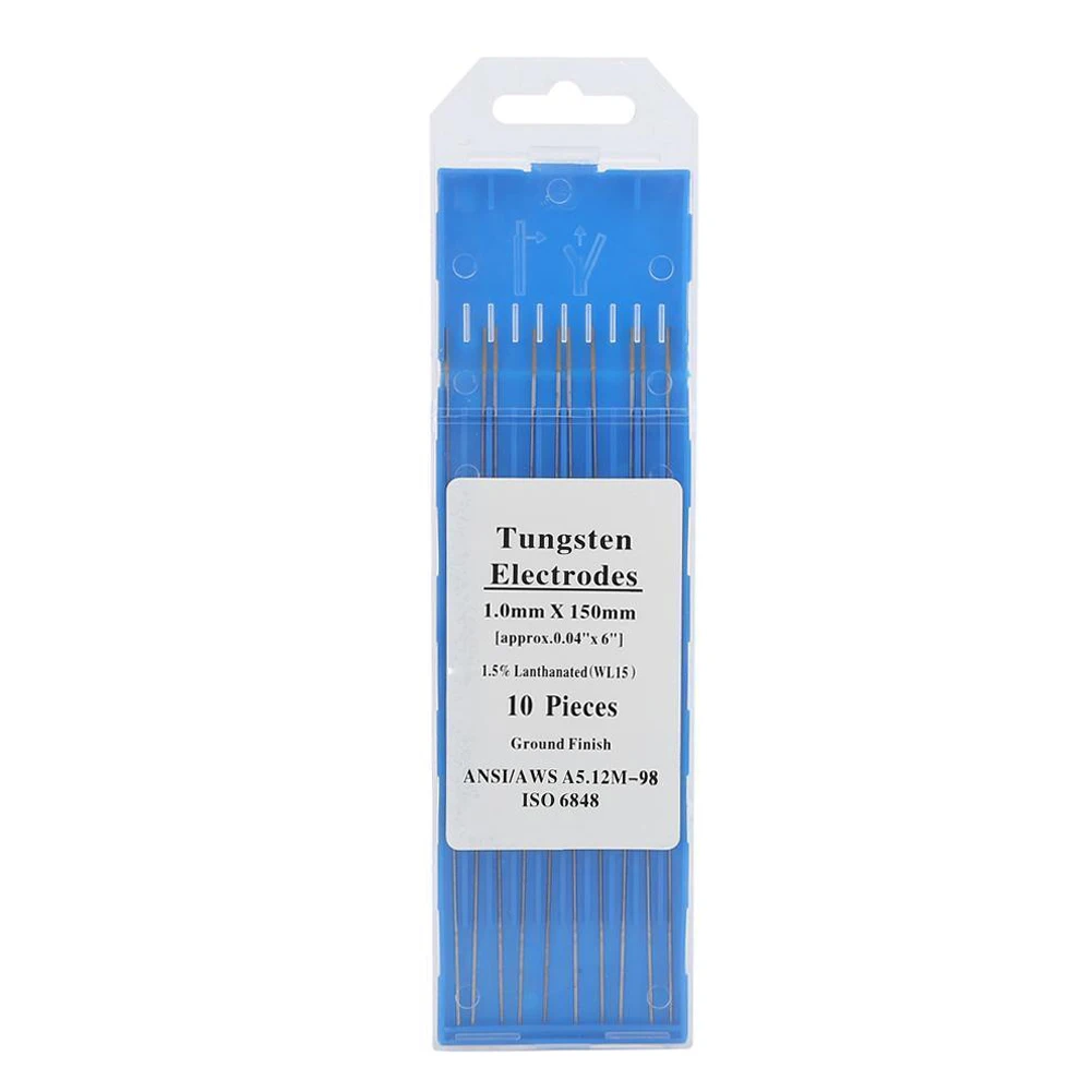 10PCS Stainless Steel Tungsten Electrodes with Excellent Welding Properties for Carbon Steel and Stainless Steel
10PCS Stainless Steel Tungsten Electrodes with Excellent Welding Properties for Carbon Steel and Stainless Steel