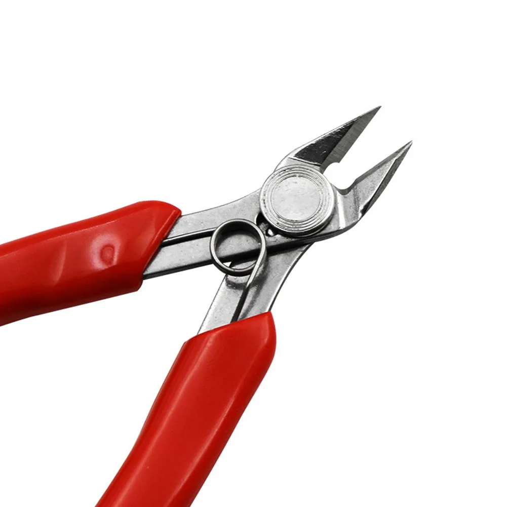 12mm Electronics Cutting Plier Jewelry Wire Cable Cutter Side Snips Flush Pliers Tool Stainless Steel Jaw Cable Cutter
12mm Electronics Cutting Plier Jewelry Wire Cable Cutter Side Snips Flush Pliers Tool Stainless Steel Jaw Cable Cutter