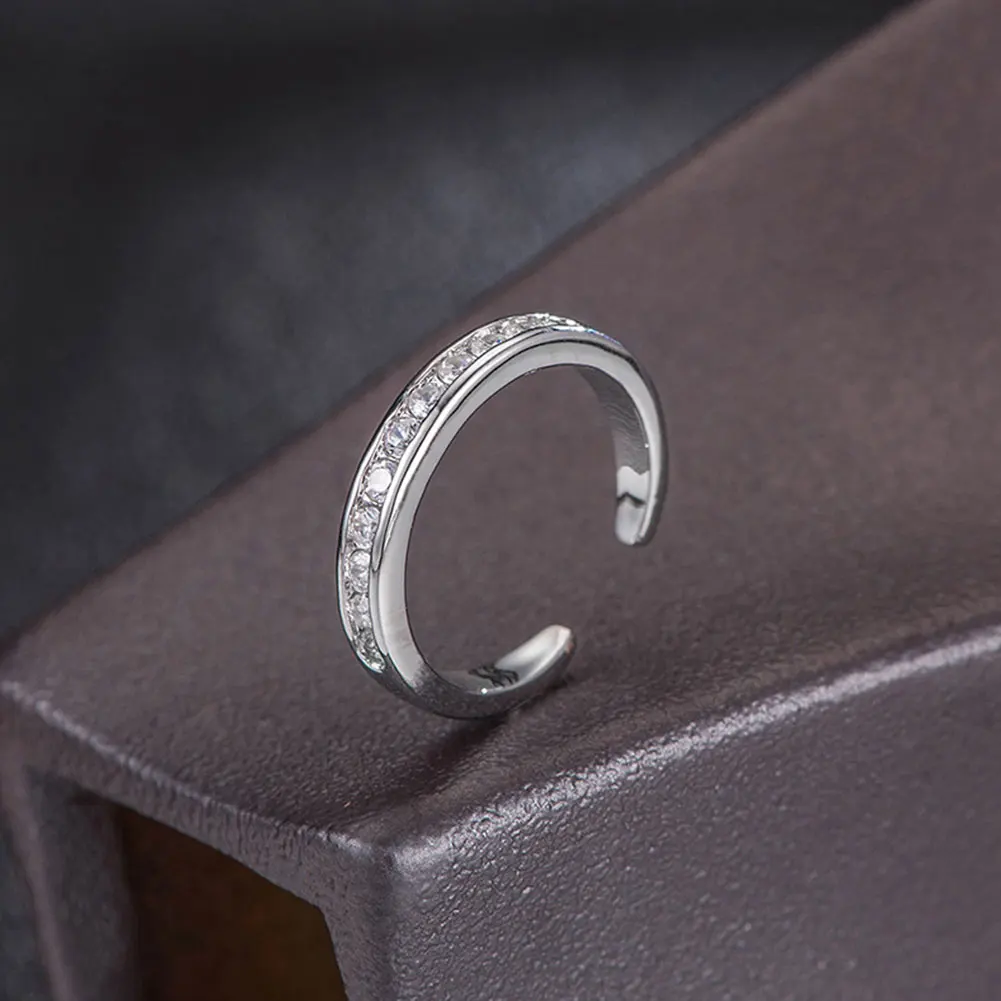 Luxury Simple Alloy Glass Filled Foot Ring Adjustable Opening Toe Ring for Women Girl Summer Beach Vacation Jewelry Finger Ring
Luxury Simple Alloy Glass Filled Foot Ring Adjustable Opening Toe Ring for Women Girl Summer Beach Vacation Jewelry Finger Ring