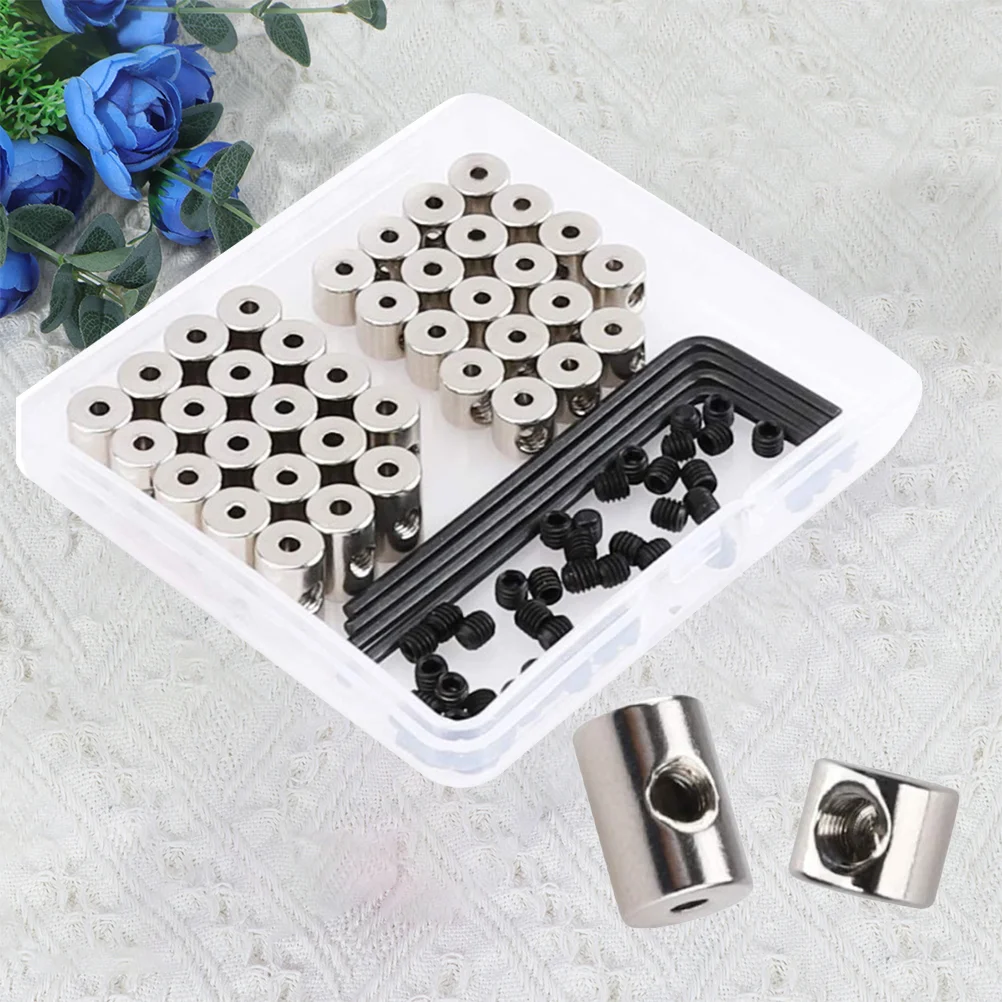 1 Set of 40 Metal Pin Backs Practical Pin Keepers Pin Locks Set Locking Clasp with Screw
1 Set of 40 Metal Pin Backs Practical Pin Keepers Pin Locks Set Locking Clasp with Screw