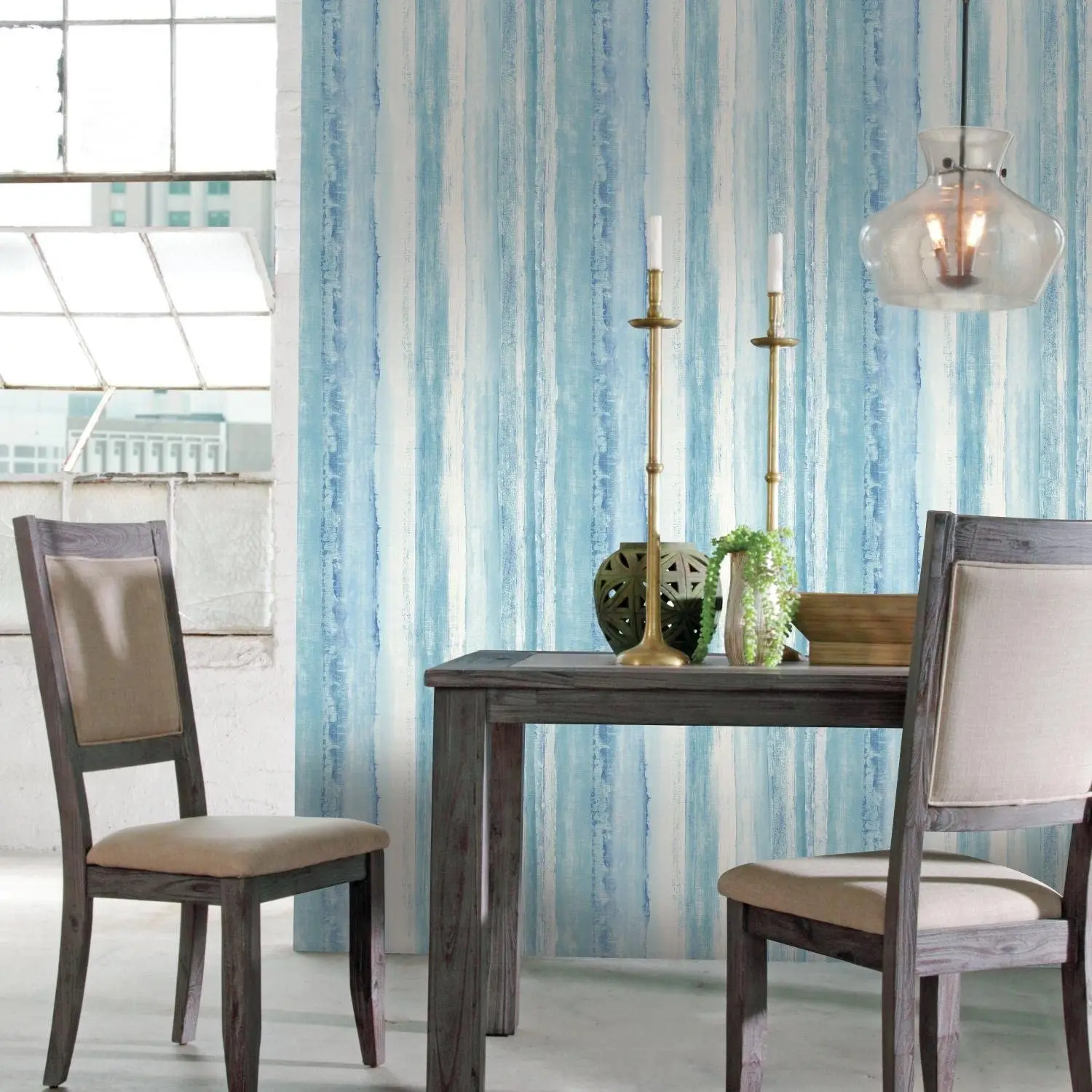 

Синий Средиземноморский настенный бумажный полосатый дизайн эффект винил водонепроницаемый гостиная спальня декоративная самоклеящаяся контактная бумага