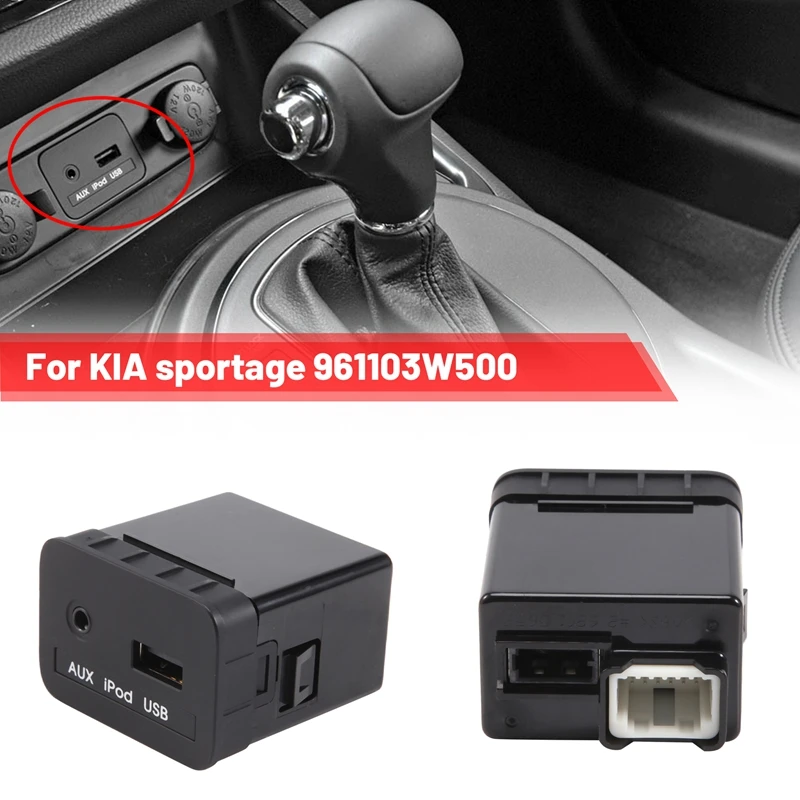 ABS AUX USB разъем Assy для порта KIA S age USB Reader Ipod AUX port 961103W500 96110 3W500
ABS AUX USB разъем Assy для порта KIA S age USB Reader Ipod AUX port 961103W500 96110 3W500
