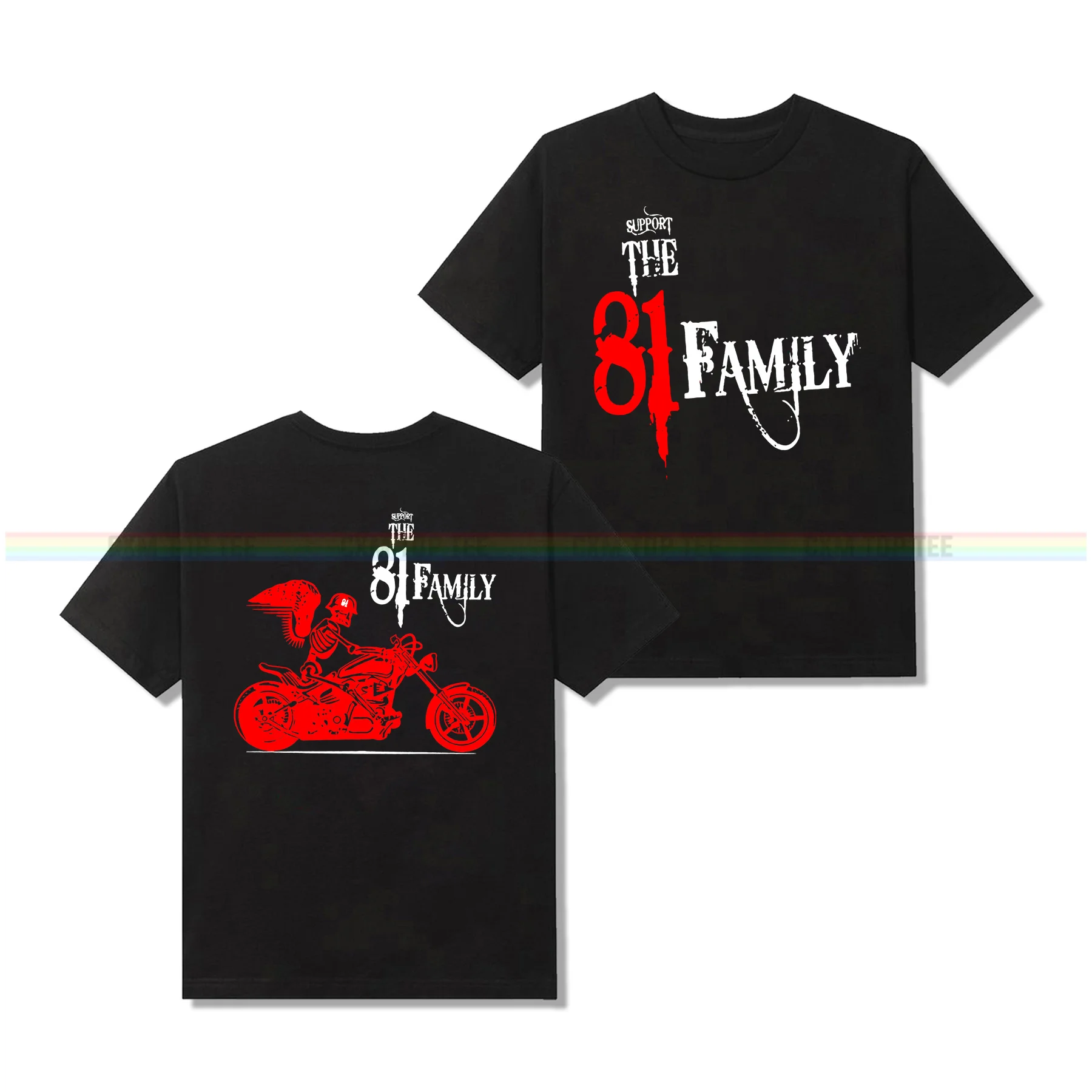 Amazing Tees Men Support 81 T Shirt Double-sided Casual Unique Oversized Hells Angels Family T-shirt Male T-shirts Graphic S-3XL
Amazing Tees Men Support 81 T Shirt Double-sided Casual Unique Oversized Hells Angels Family T-shirt Male T-shirts Graphic S-3XL