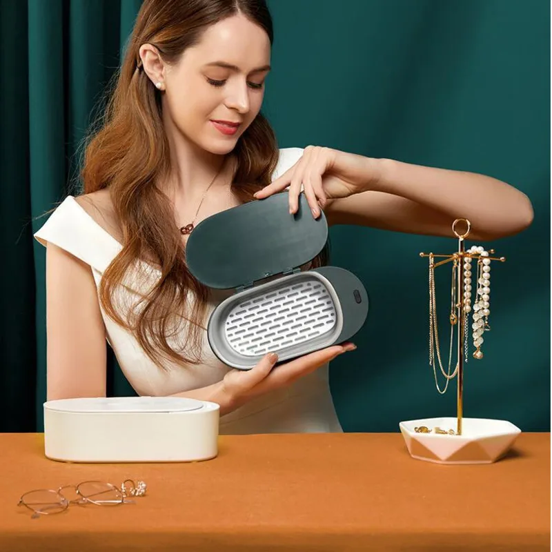 Home Ultrasonic Cleaning Machine New Small Jewelry Ultra Sonic Cleaner Mini Denture Cleaning Machine Glasses Cleaning
Home Ultrasonic Cleaning Machine New Small Jewelry Ultra Sonic Cleaner Mini Denture Cleaning Machine Glasses Cleaning