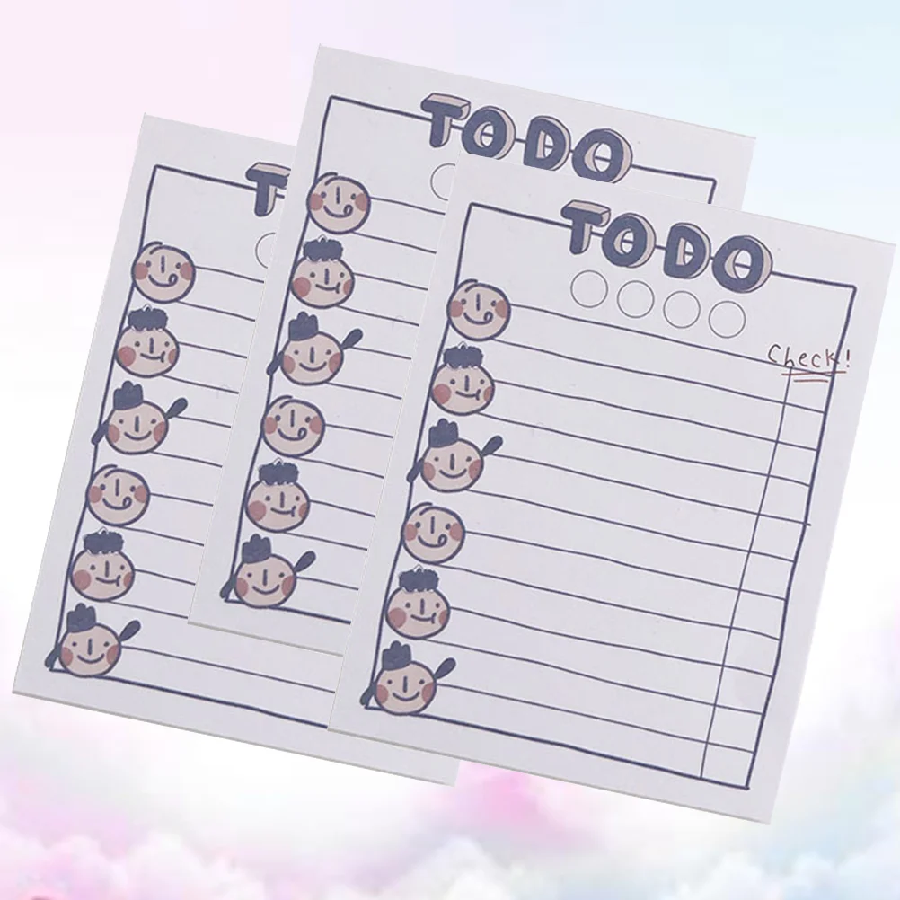 3PCS Small Adorable Plan Books Portable Notepads Creative Planners Memo Pads Stationery Note Papers for Office School Daily Use
3PCS Small Adorable Plan Books Portable Notepads Creative Planners Memo Pads Stationery Note Papers for Office School Daily Use