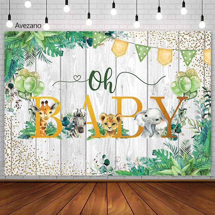 Avezano Baby Shower Backdrop Photography Safari Wild Animals Jungle Wooden Board Decoration Background Photo Studio Photozone
Avezano Baby Shower Backdrop Photography Safari Wild Animals Jungle Wooden Board Decoration Background Photo Studio Photozone
