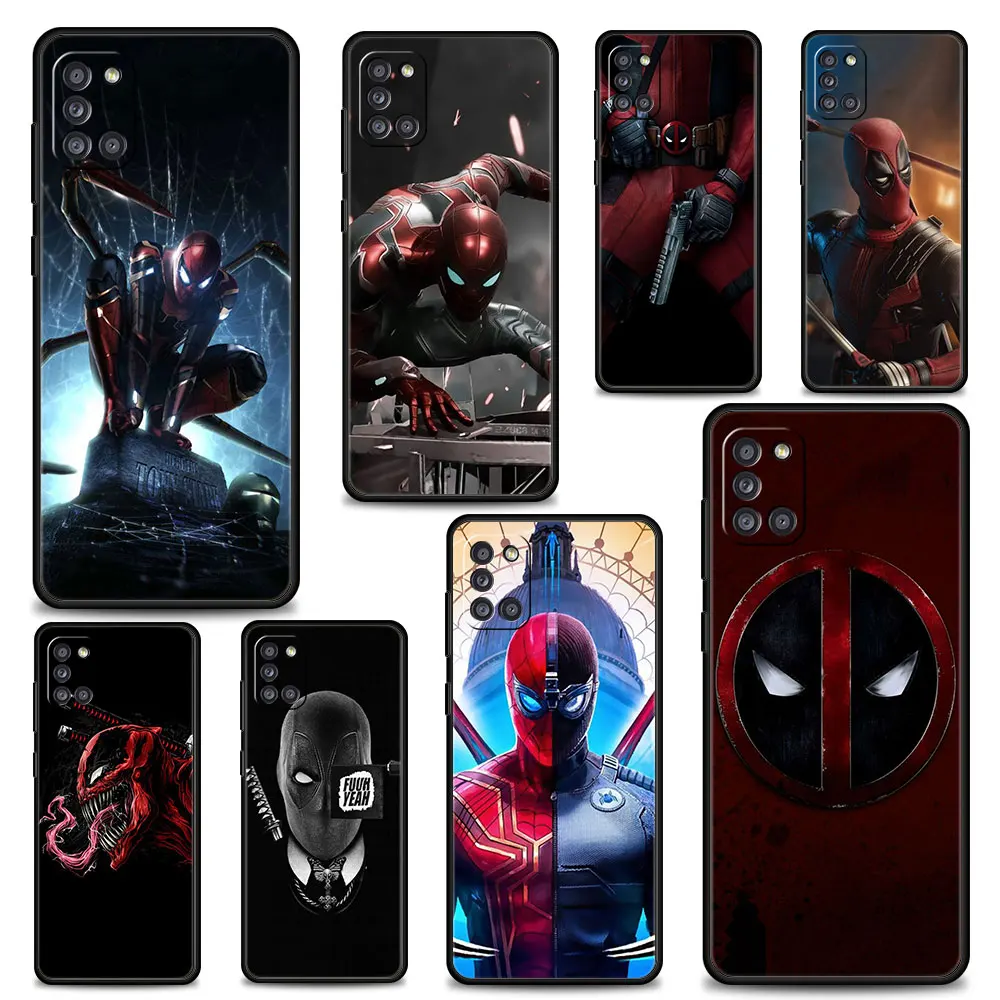 Phone Case for Samsung Galaxy A12 A52 A51 A32 A21s A71 A02s A32 5G A31 A72 A22 A11 A41 A03 A13 Cover Marvel Deadpool Spiderman
Phone Case for Samsung Galaxy A12 A52 A51 A32 A21s A71 A02s A32 5G A31 A72 A22 A11 A41 A03 A13 Cover Marvel Deadpool Spiderman