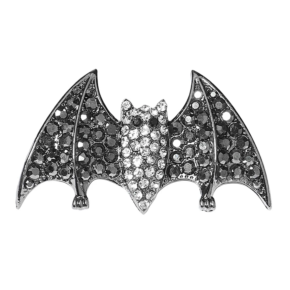 

Vampire Party Supply Crystal Hair Accessories Ornament Goth Clothing Bat Wings Barrette Decor Rhinestone Duckbill Clip Clips