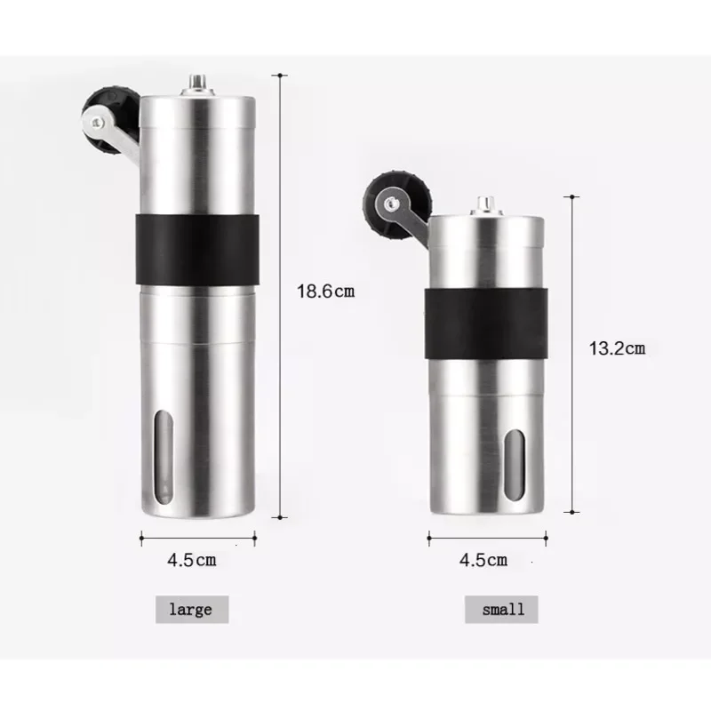 Mini Manual Ceramic Coffee Grinder Stainless Steel Adjustable Coffee Mill with Storage Rubber Loop Easy Cleaning
Mini Manual Ceramic Coffee Grinder Stainless Steel Adjustable Coffee Mill with Storage Rubber Loop Easy Cleaning