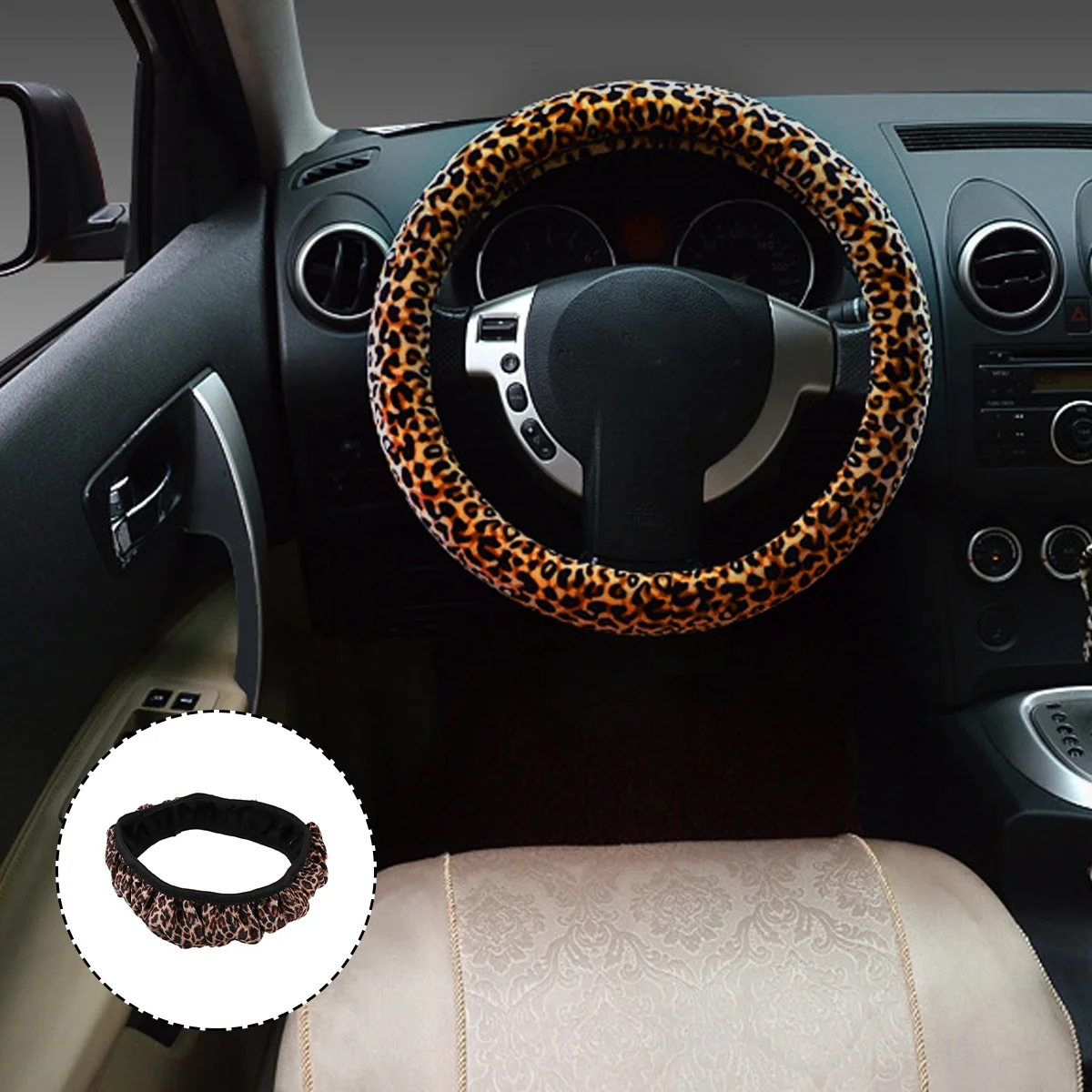 1Pc Steering Wheel Cover Steering Wheel Cover Set Car Steering Wheel Cushion Auto Steering Wheel Sleeve
1Pc Steering Wheel Cover Steering Wheel Cover Set Car Steering Wheel Cushion Auto Steering Wheel Sleeve