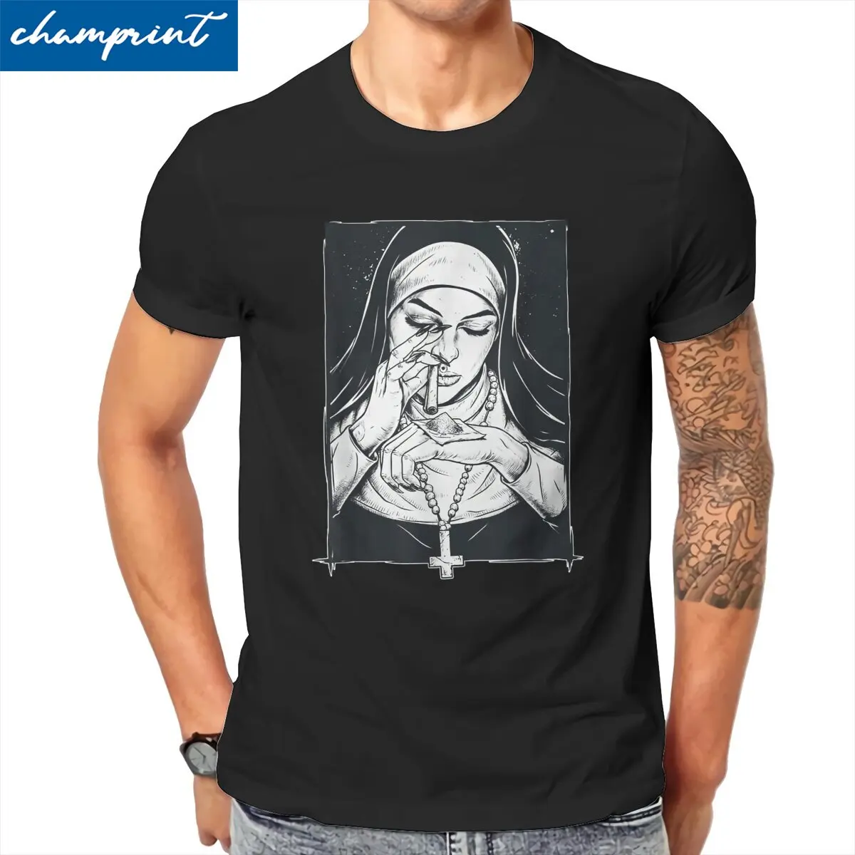 Men T-Shirts Funny Devil Unholy Nun T Shirt Free Harajuku Crazy Pure Cotton Tee Shirt Short Sleeve T Shirts O Neck Tops Unique
Men T-Shirts Funny Devil Unholy Nun T Shirt Free Harajuku Crazy Pure Cotton Tee Shirt Short Sleeve T Shirts O Neck Tops Unique