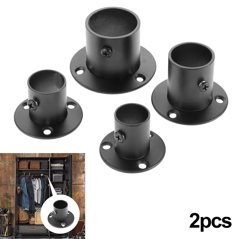 2pcs/lot Stainless Steel Pipe Bracket 19-32mm Dia Tube Support Flange Seat For Wardrobe Hanging Rail Rod Pole Socket End Holder
2pcs/lot Stainless Steel Pipe Bracket 19-32mm Dia Tube Support Flange Seat For Wardrobe Hanging Rail Rod Pole Socket End Holder