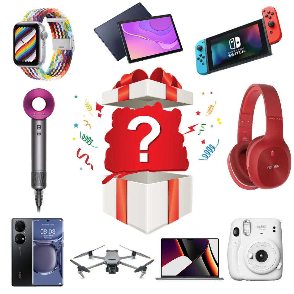 Mystery Box Lucky Gift 100% Surprise High-quality Ring Tool Garland power tool Electronic Products Brand Mobile phone Computer
Mystery Box Lucky Gift 100% Surprise High-quality Ring Tool Garland power tool Electronic Products Brand Mobile phone Computer