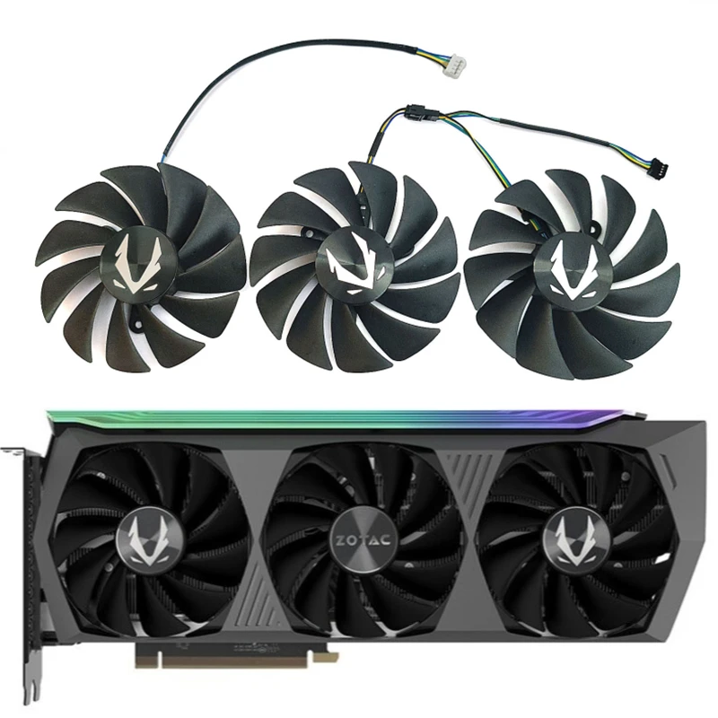 NEW 3PCS 87MM GA92S2U RTX 3080 AMP Holo GPU Fan,For ZOTAC GAMING GEFORCE RTX 3070TI 3080 3080TI 3090 AMP Video Card Cooling Fan
NEW 3PCS 87MM GA92S2U RTX 3080 AMP Holo GPU Fan,For ZOTAC GAMING GEFORCE RTX 3070TI 3080 3080TI 3090 AMP Video Card Cooling Fan