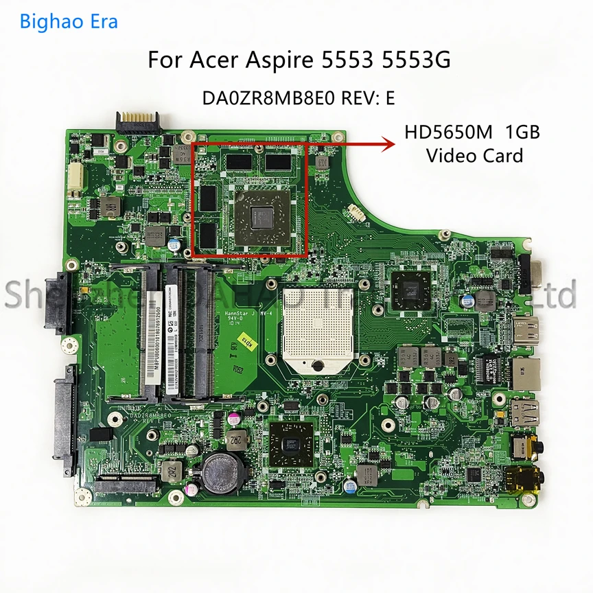 New Original For Acer Aspire 5553 5553G Laptop Motherboard DA0ZR8MB8E0 With AMD Chipset HD5650 1GB Video Card 100% Fully Tested
New Original For Acer Aspire 5553 5553G Laptop Motherboard DA0ZR8MB8E0 With AMD Chipset HD5650 1GB Video Card 100% Fully Tested