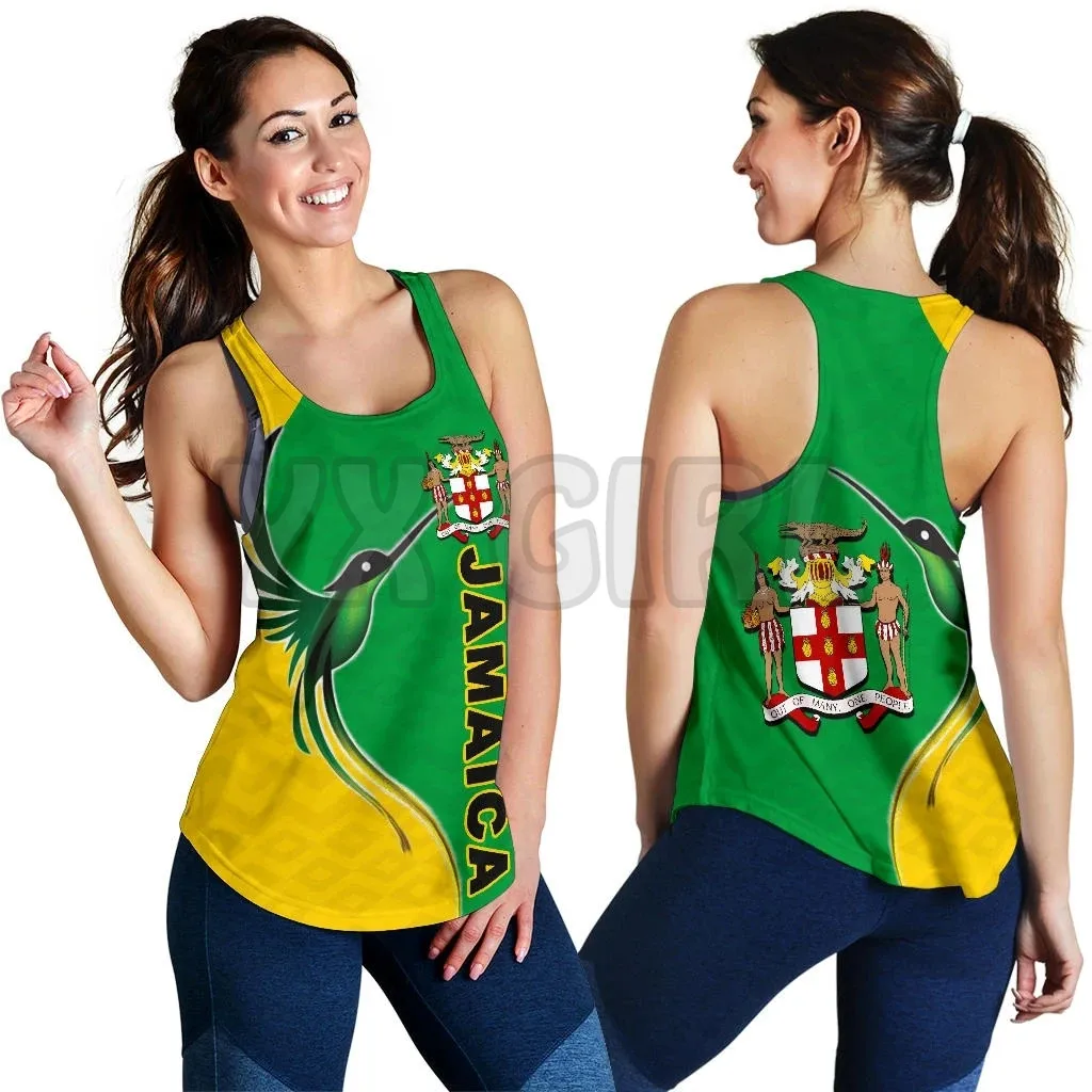 YX GIRL Jamaica Doctor Bird Women Racerback Tank 3D Printed Sexy Backless Tops Summer Women Casual Tees Cosplay Clothes
YX GIRL Jamaica Doctor Bird Women Racerback Tank 3D Printed Sexy Backless Tops Summer Women Casual Tees Cosplay Clothes