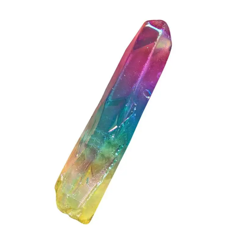 Electroplate Punching Natural Crystal Energy Column Color-plated Unicuspid Natural Jade Natural Crystal Ornaments Decoration AO
Electroplate Punching Natural Crystal Energy Column Color-plated Unicuspid Natural Jade Natural Crystal Ornaments Decoration AO