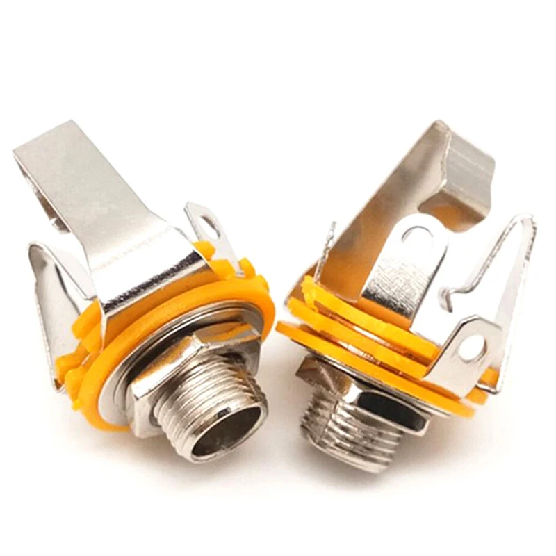 5pcs 6.35mm/ 6.5mm 3 Pole Stereo Plug Jack Audio Female Connector 6.35 Welding Type Microphone Panel Socket
5pcs 6.35mm/ 6.5mm 3 Pole Stereo Plug Jack Audio Female Connector 6.35 Welding Type Microphone Panel Socket