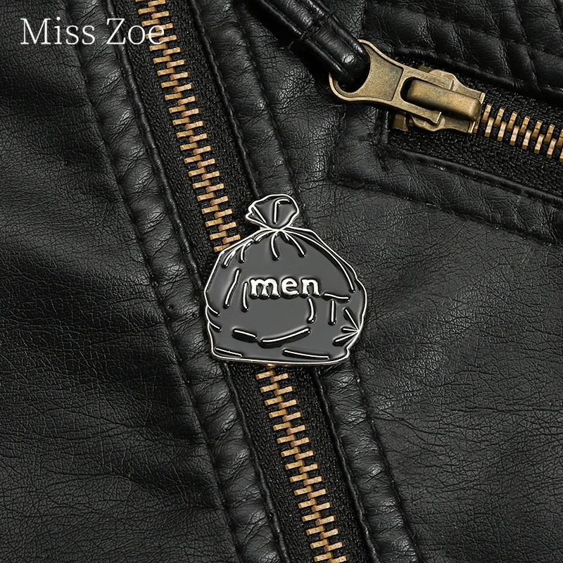 Men Disposable Bag Enamel Pin Black Punk Brooch Jewelry Lapel Metal Backpack Sweater Hip Hop Jewelry Gifts Friends Wholesale
Men Disposable Bag Enamel Pin Black Punk Brooch Jewelry Lapel Metal Backpack Sweater Hip Hop Jewelry Gifts Friends Wholesale