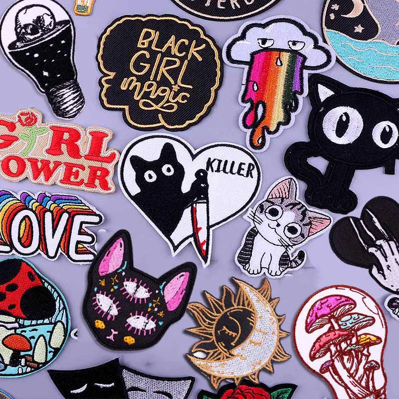 DIY Cartoon Cat Dog Patches On Clothes Animal Patch Unicorn Letter Embroidered Patch Iron On Patches For Clothing Stickers Badge
DIY Cartoon Cat Dog Patches On Clothes Animal Patch Unicorn Letter Embroidered Patch Iron On Patches For Clothing Stickers Badge