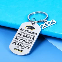 Inspirational Graduation Gifts Class Of 2023 Keychain For Her Him Senior High School Student Grad Season Gifts For Daughter Son