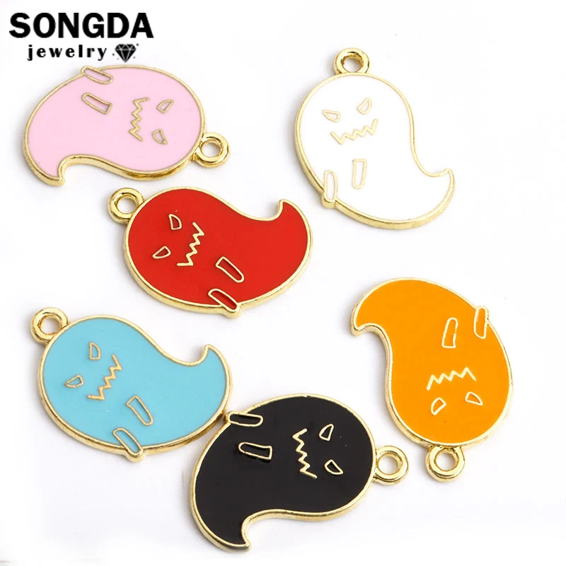 New Arrival Enamel Ghost Demon Driving Charms Colorful Cute Spirit Pendant DIY Making Necklace Earring Handmade Finding Jewelry
New Arrival Enamel Ghost Demon Driving Charms Colorful Cute Spirit Pendant DIY Making Necklace Earring Handmade Finding Jewelry