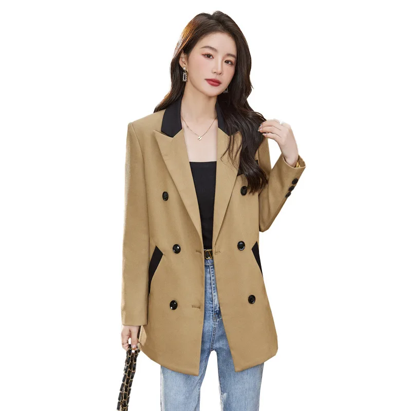 Cotton Suit Coat Women 2023 New Style Relaxed Women's Casual Suit Coat Blazers for Women Elegant Stylish Elegant Womens Jackets
Cotton Suit Coat Women 2023 New Style Relaxed Women's Casual Suit Coat Blazers for Women Elegant Stylish Elegant Womens Jackets