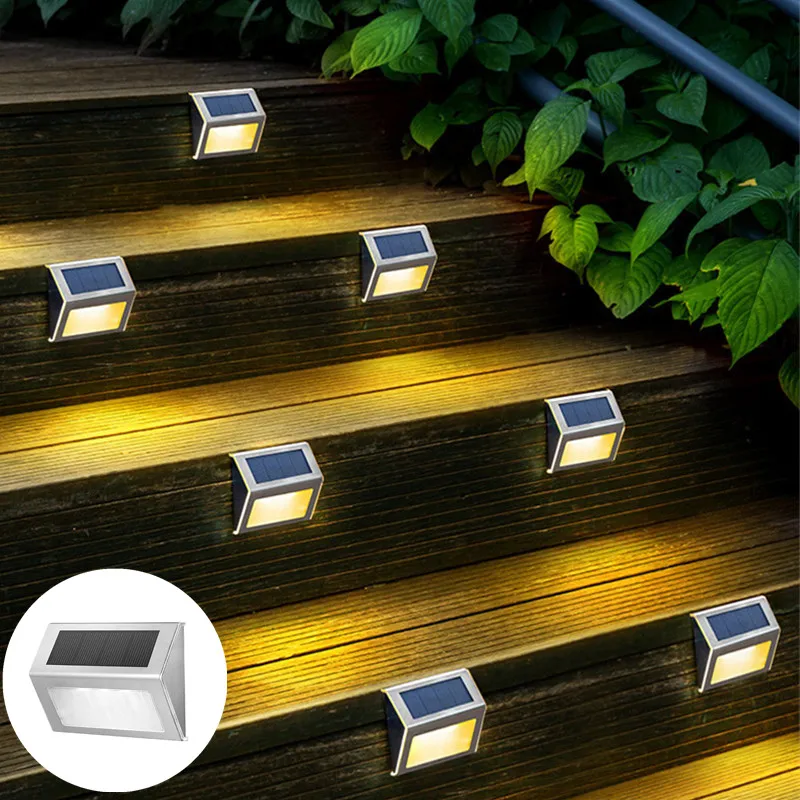 Outdoor Led Solar Light Solar Lighting for The Garden 3LED Waterproof Garden Wall Lamp for Fence Deck Stair Lights Decoration
Outdoor Led Solar Light Solar Lighting for The Garden 3LED Waterproof Garden Wall Lamp for Fence Deck Stair Lights Decoration