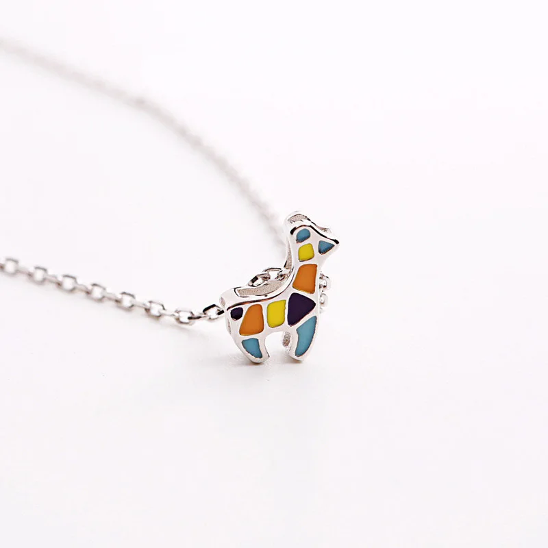 2023 New Jewelry Fashion Colorful Sika Deer Pendant Necklace Women Exquisite Clavicle Necklace High Quality Jewelry
2023 New Jewelry Fashion Colorful Sika Deer Pendant Necklace Women Exquisite Clavicle Necklace High Quality Jewelry