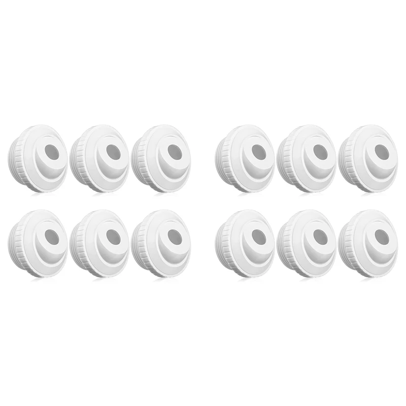 12Pcs 3/4 Inch Pool Jet Nozzles SP1419D Flow Inlet Fitting Opening Water Directional Pool Return Fittings
12Pcs 3/4 Inch Pool Jet Nozzles SP1419D Flow Inlet Fitting Opening Water Directional Pool Return Fittings